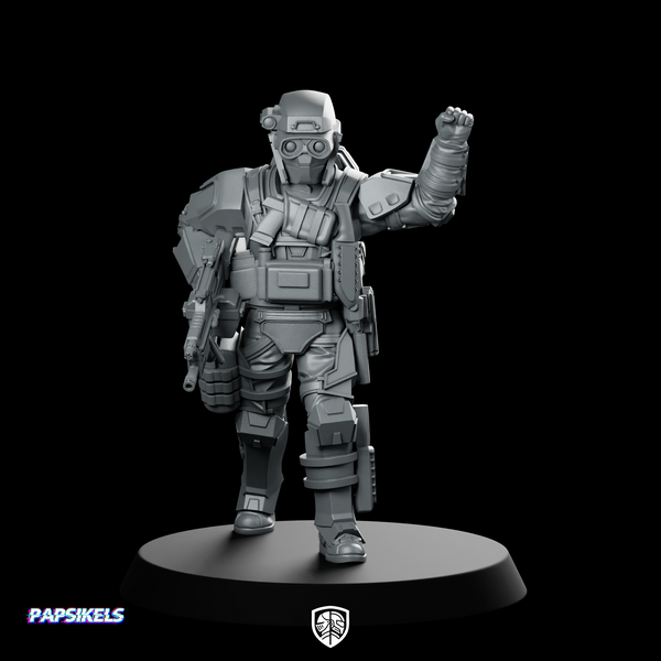 Papz Industries Wy Pmcs Operator 14 Miniature Armoured
