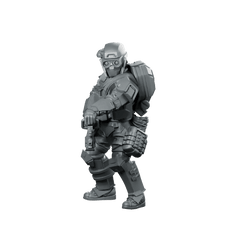 Papz Industries Wy Pmcs Operator 15 Miniature Sci - Fi - Papsikels Miniatures - We Print Miniatures