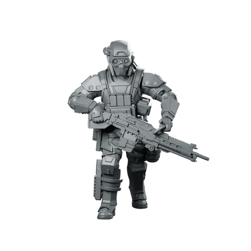 Papz Industries Wy Pmcs Operator 16 Miniature Sci - Fi - Papsikels Miniatures - We Print Miniatures