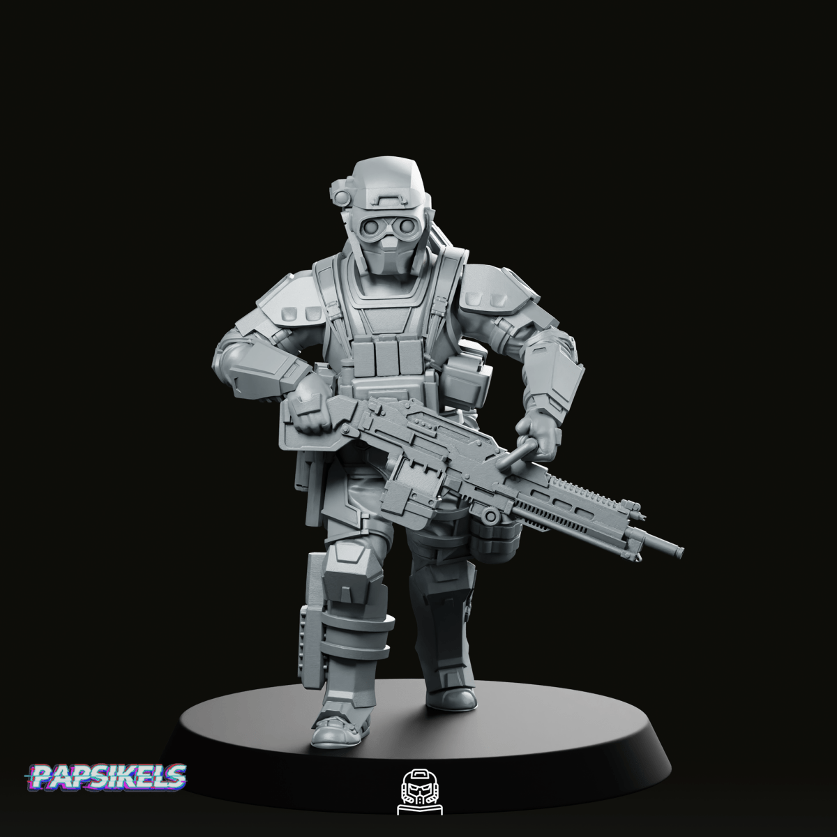 Papz Industries Wy Pmcs Operator 16 Miniature - Papsikels Miniatures - We Print Miniatures