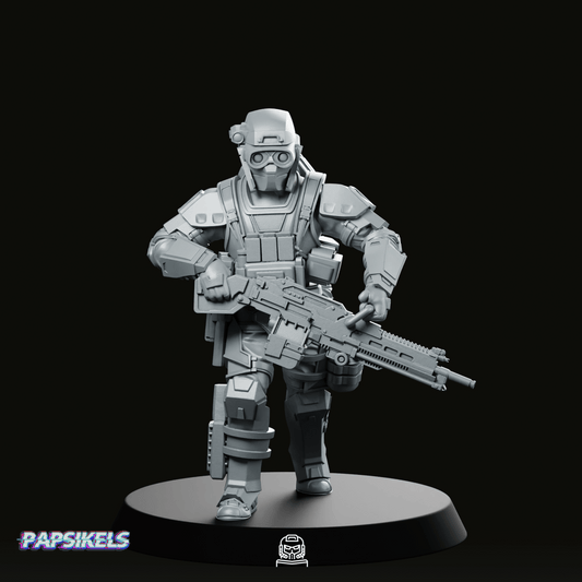 Papz Industries Wy Pmcs Operator 16 Miniature - Papsikels Miniatures - We Print Miniatures