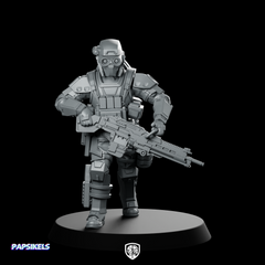 Papz Industries Wy Pmcs Operator 16 Miniature Sci-Fi