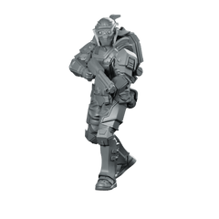 Papz Industries Wy Pmcs Operator 18 Miniature Sci - Fi - Papsikels Miniatures - We Print Miniatures