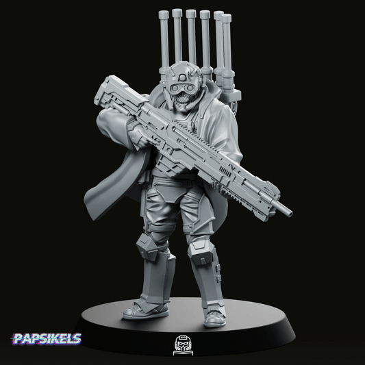 Papz Industries Wy Pmcs Operator 19 Miniature - Papsikels Miniatures - We Print Miniatures