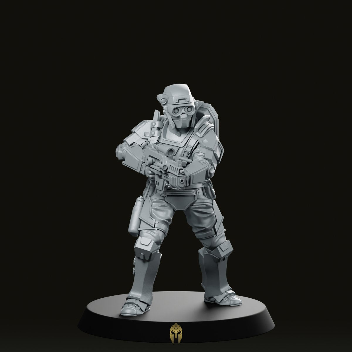 Papz Industries Wy Pmcs Operator 2 Miniature - Papsikels Miniatures - We Print Miniatures