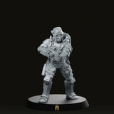 Papz Industries Wy Pmcs Operator 2 Miniature - Papsikels Miniatures - We Print Miniatures