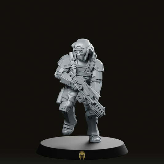 Papz Industries Wy Pmcs Operator 3 Miniature - Papsikels Miniatures - We Print Miniatures