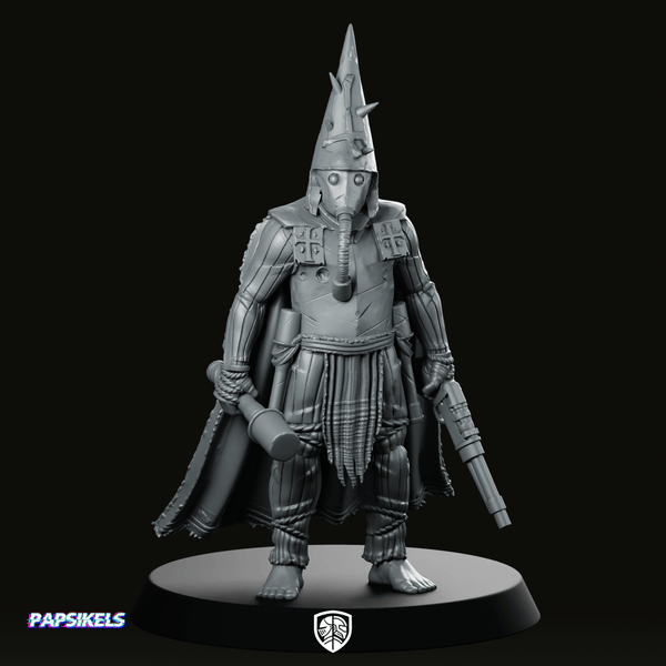 Pasig Trench Pilgrim 1 Miniature - Papsikels Miniatures - We Print Miniatures