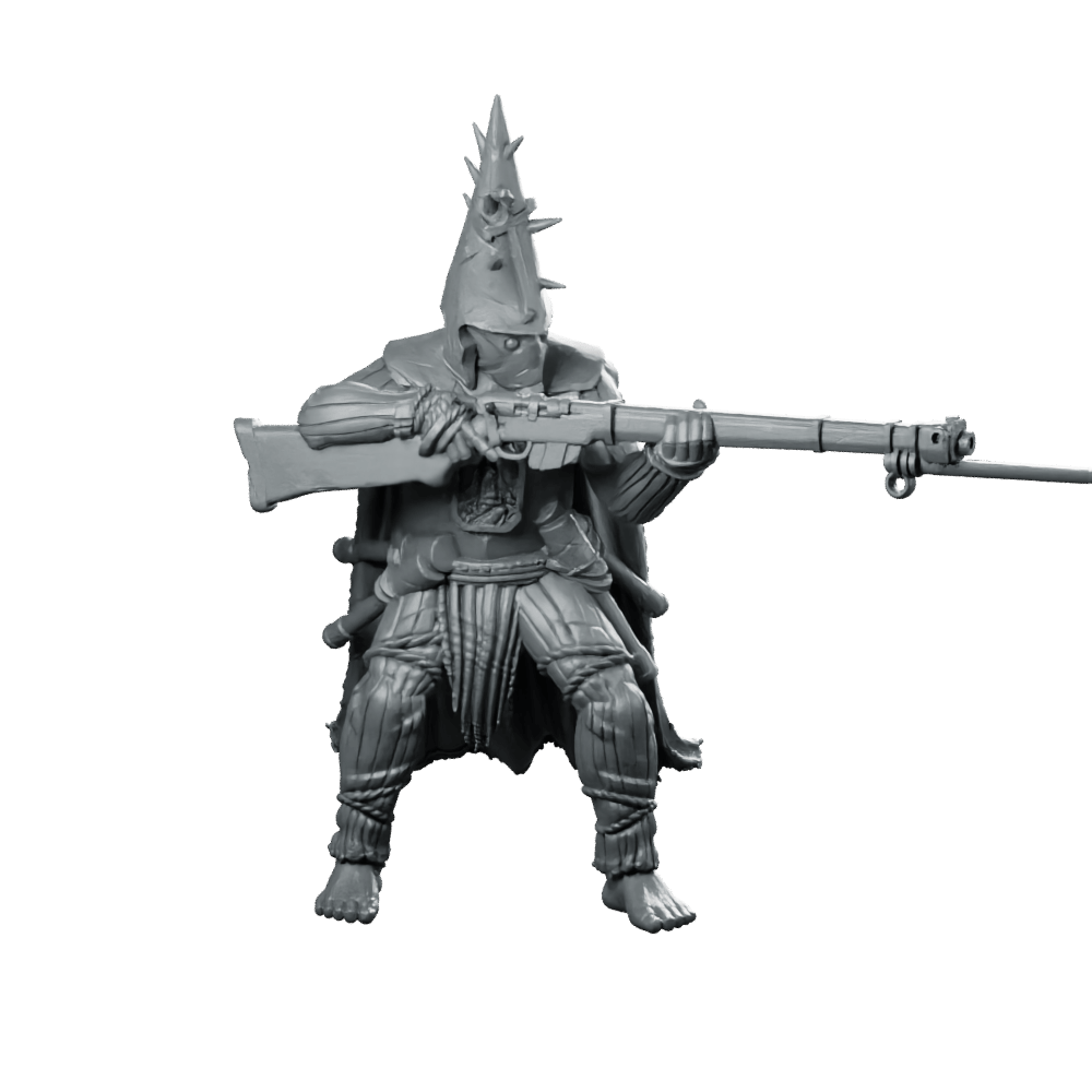 Pasig Trench Pilgrim 5 Miniature Bayonet Rifleman - Papsikels Miniatures - We Print Miniatures