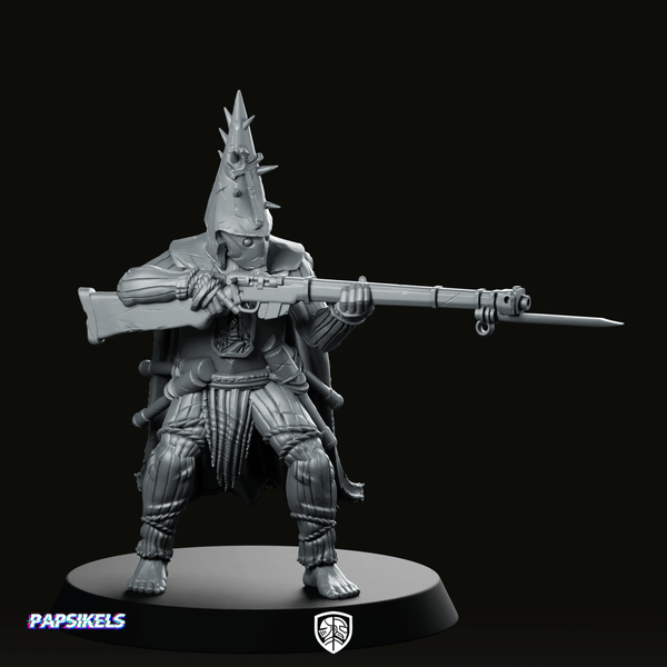 Pasig Trench Pilgrim 5 Miniature - Papsikels Miniatures - We Print Miniatures