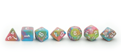 Pastel Blend Dice - DiceRoll UK - We Print Miniatures
