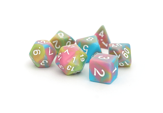 Pastel Blend Dice - DiceRoll UK - We Print Miniatures