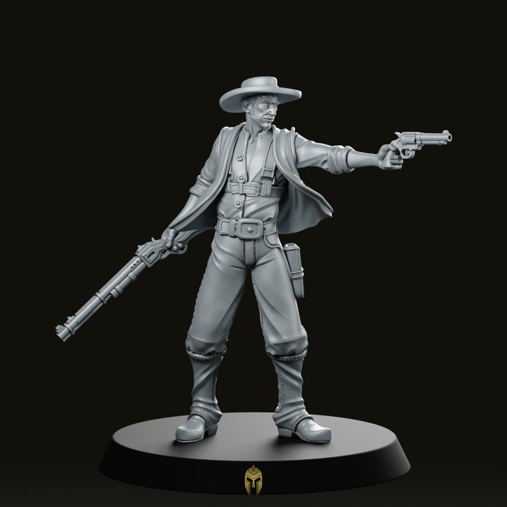 Pat Lancaster, eine Cowboy-Miniatur