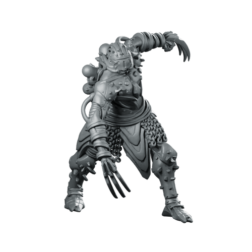 Trench Soldier Payatas Death Commando 2 Miniature Armoured - Papsikels Miniatures - We Print Miniatures