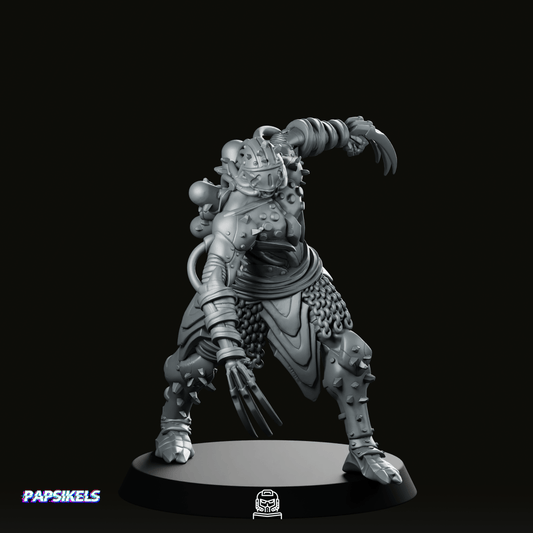 Payatas Death Commando 2 Trench Crusade Miniature - Papsikels Miniatures - We Print Miniatures