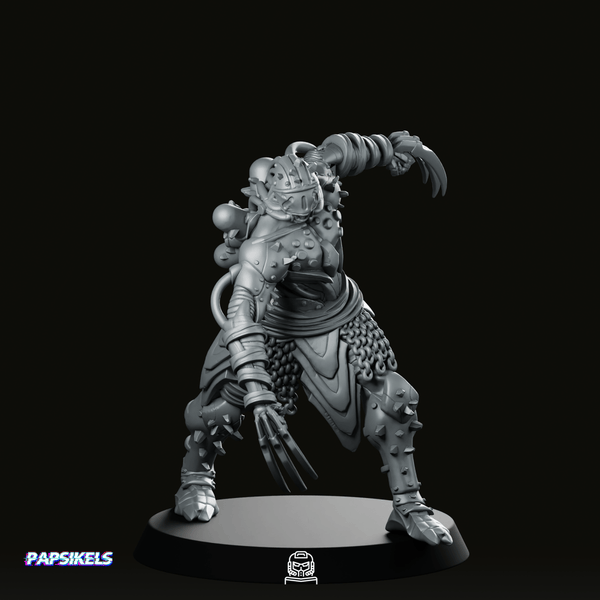 Payatas Death Commando 2 Trench Crusade Miniature - Papsikels Miniatures - We Print Miniatures