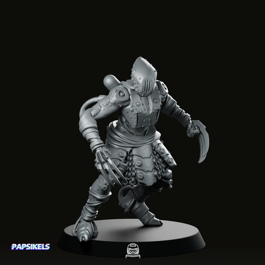 Payatas Death Commando 3 Trench Crusade Miniature - Papsikels Miniatures - We Print Miniatures