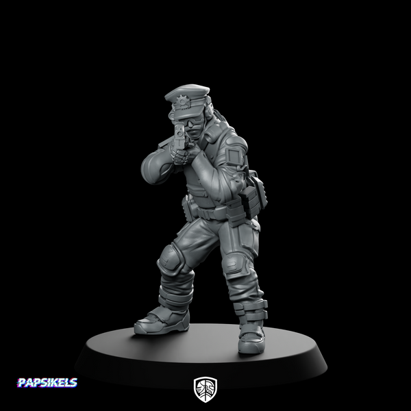 Pcpd Beat Cop A Miniature Sci-Fi Police