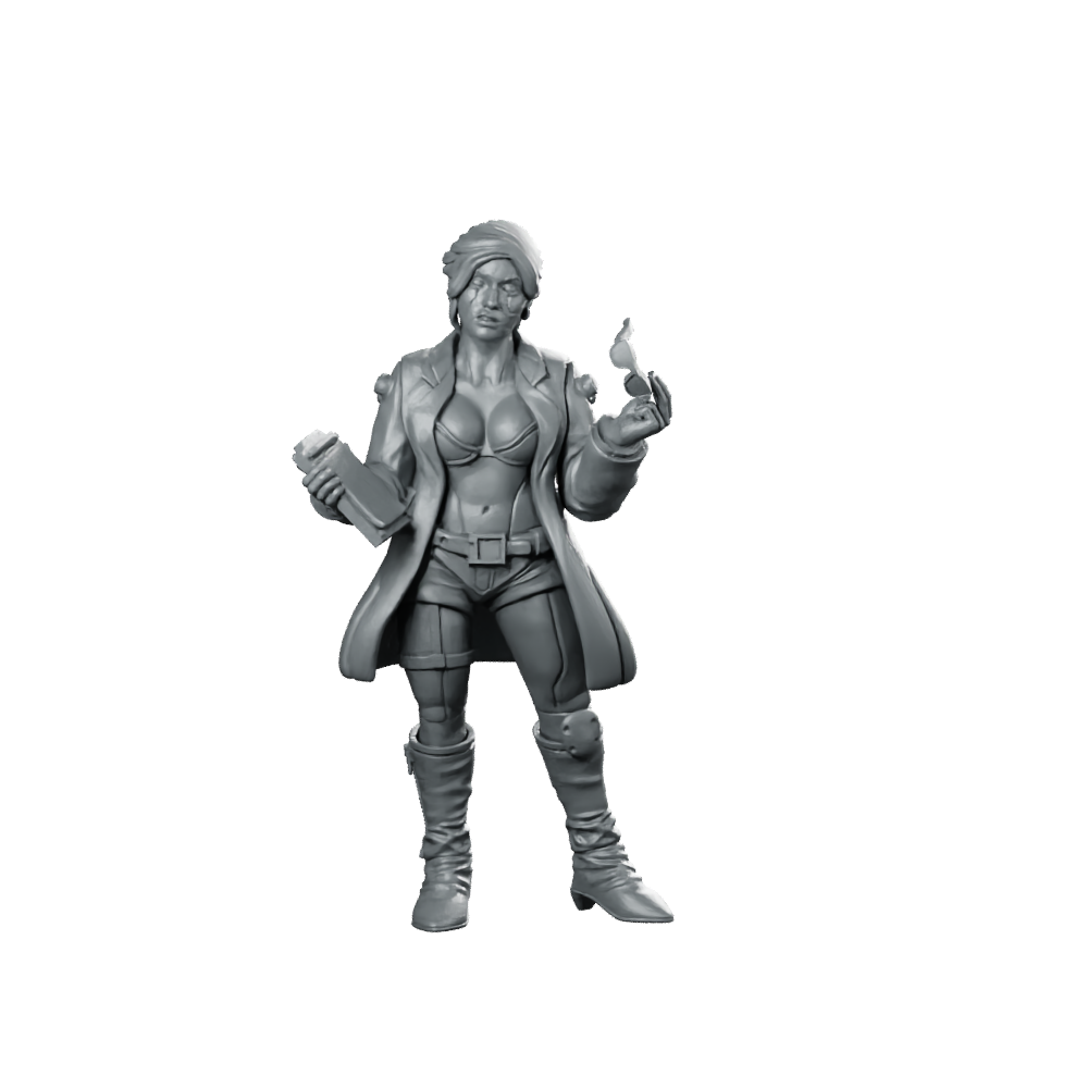 Pcpd Blade Walker Aldelayn Cruz Miniature Cyberpunk Miniature 360 Spin 01