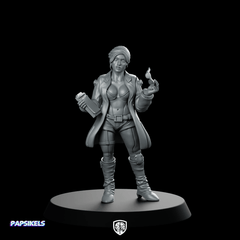 Pcpd Blade Walker Aldelayn Cruz Miniature Cyberpunk - Papsikels Miniatures - We Print Miniatures
