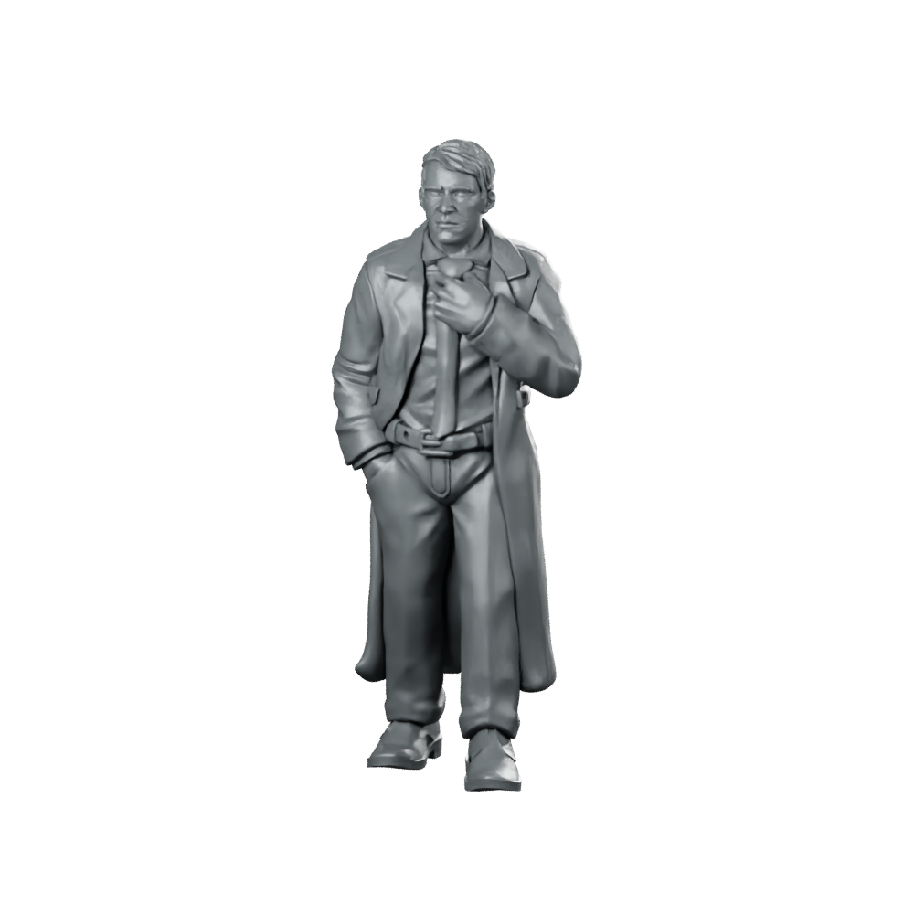 Pcpd Blade Walker Sanjoe Marudo Miniature Trenchcoat Spy Miniature 360 Spin 01