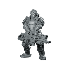 Pcpd Hypertac C Swat Unit 4 Miniature Cyberpunk - Papsikels Miniatures - We Print Miniatures