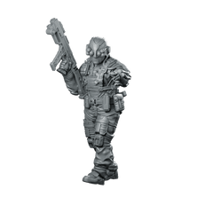 Pcpd Hypertac C Swat Unit 6 Miniature Cyberpunk - Papsikels Miniatures - We Print Miniatures