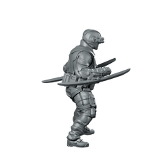 Pcpd Hypertac C Swat Unit 8 Miniature Cyberpunk - Papsikels Miniatures - We Print Miniatures