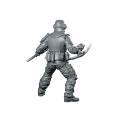 Pcpd Hypertac C Swat Unit 8 Miniature Cyberpunk - Papsikels Miniatures - We Print Miniatures