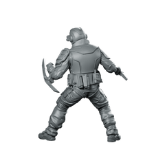 Pcpd Hypertac C Swat Unit 8 Miniature Cyberpunk - Papsikels Miniatures - We Print Miniatures