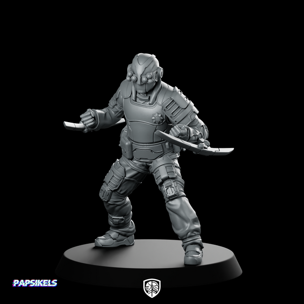 Pcpd Hypertac C Swat Unit 8 Miniature Cyberpunk