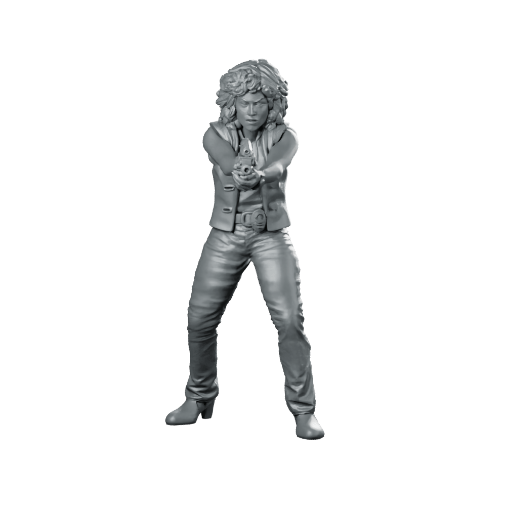 Pcpd Police Detective Lannie Misalouche Bounty Hunter - Papsikels Miniatures - We Print Miniatures