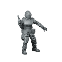 Pcpd Southern Police District Officer J Visored Miniature 360 Spin 01