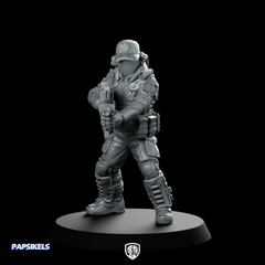 Pcpd Tactical Reaction Force Unit A Miniature Sci-Fi
