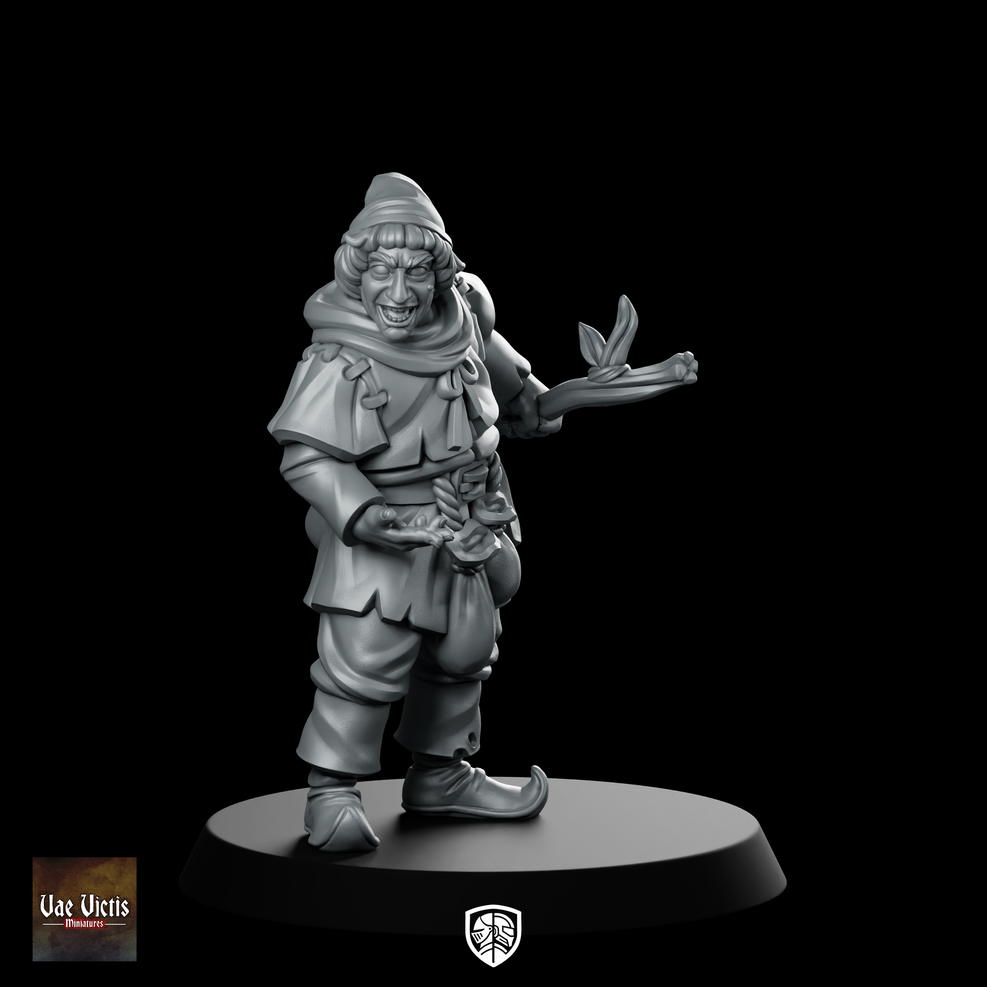Peasant Squire Fantasy Miniature Tavern Brawler NPC | We Print Miniatures