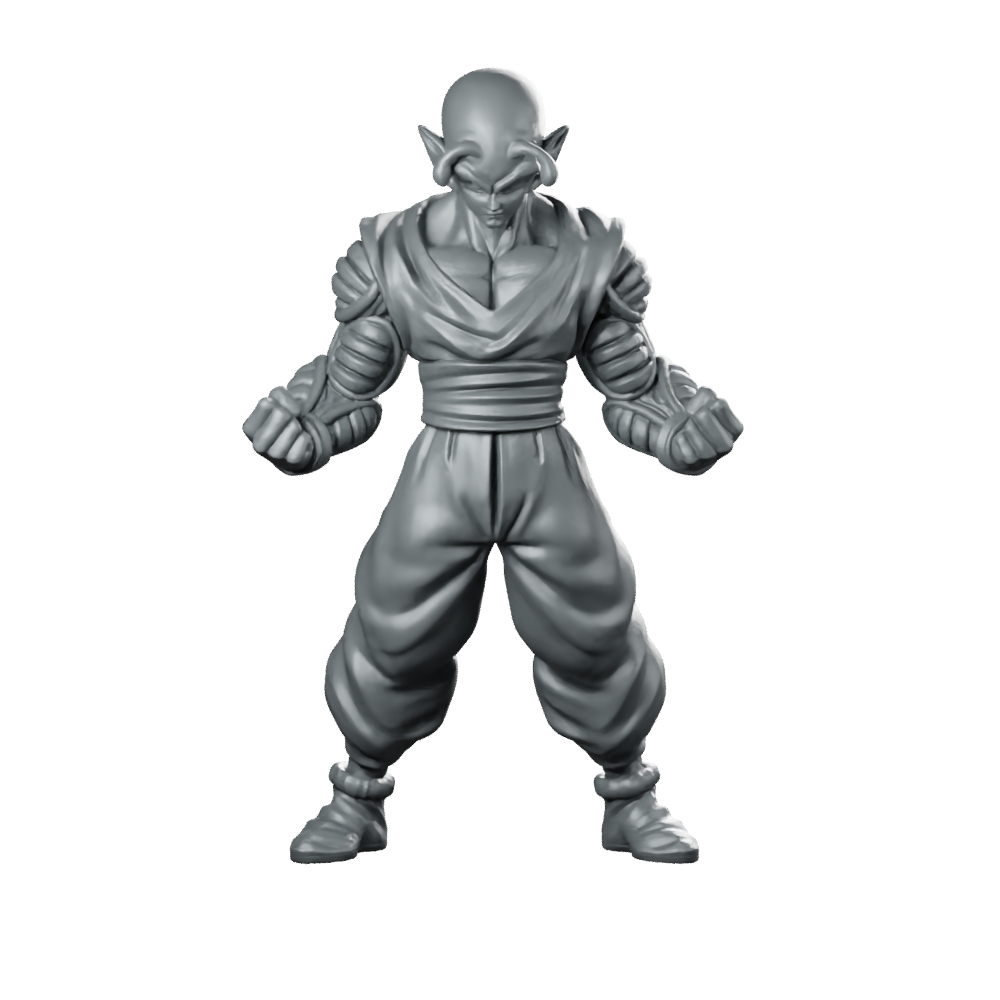 Picolo Miniature Demon Monk Miniature 360 Spin 01