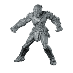 Pilot Killer Skull Hunter 2 Miniature Sci - Fi Cyborg - Papsikels Miniatures - We Print Miniatures