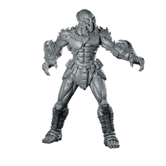 Pilot Killer Skull Hunter 3 Miniature Sci - Fi Mutant - Papsikels Miniatures - We Print Miniatures