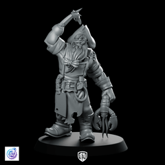 Pirate Cooker Miniature Seafaring Orc Ship Cook - CastNPlay - We Print Miniatures