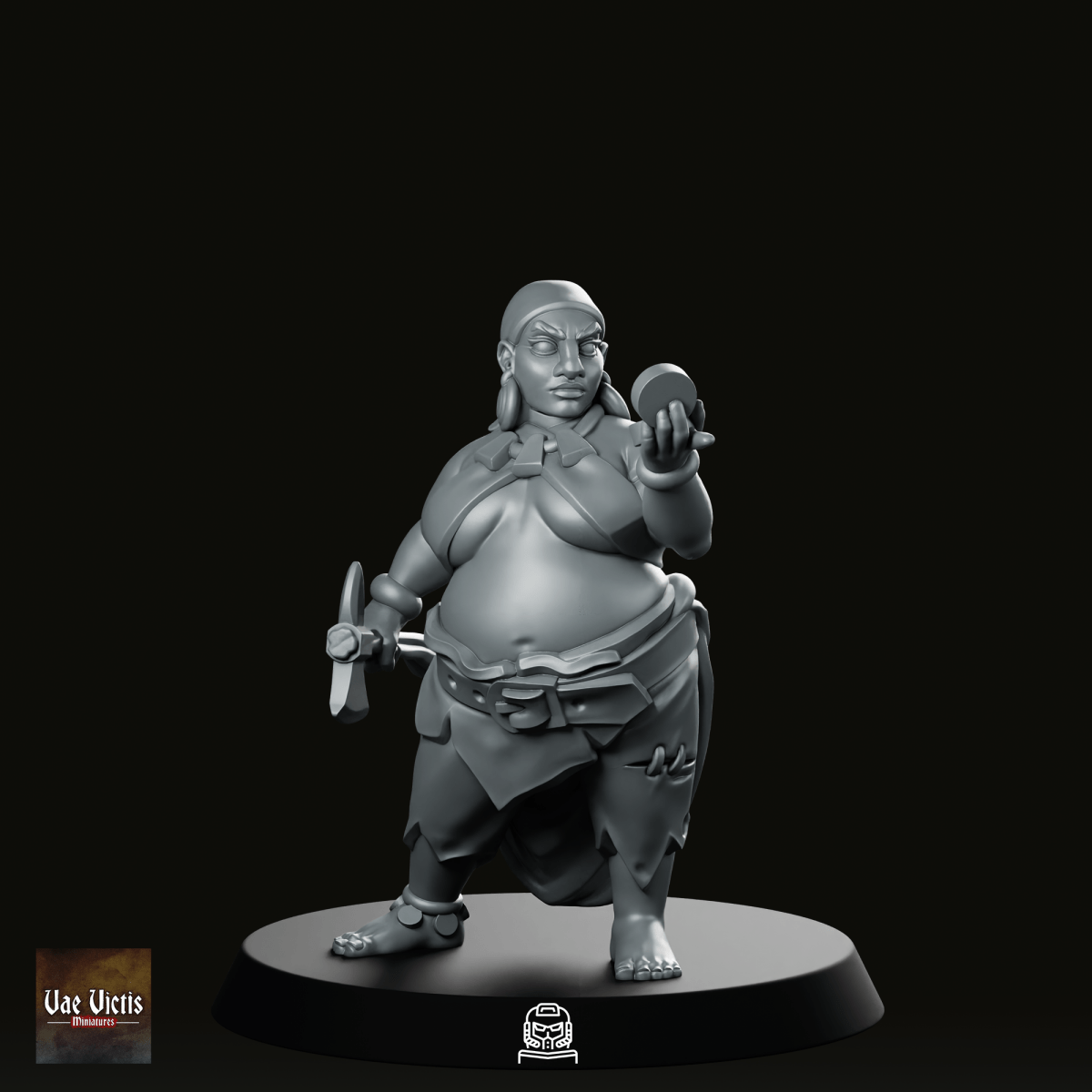 Pirate Explorer Miniature - Vae Victus Miniatures - We Print Miniatures