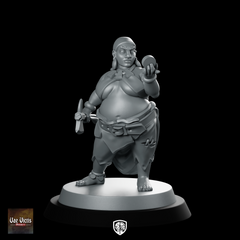 Pirate Explorer Miniature Swashbuckling Bruiser DnD NPC