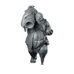 Pirate Gunner Miniature Pirate Gunner Miniature 360 Spin 01