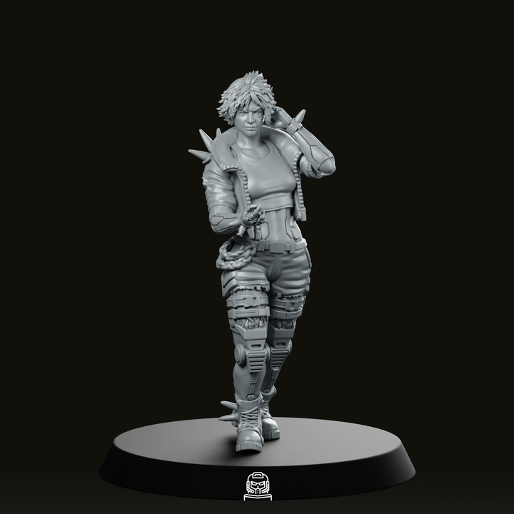 Pix 3l02 Cyberpunk-Miniatur