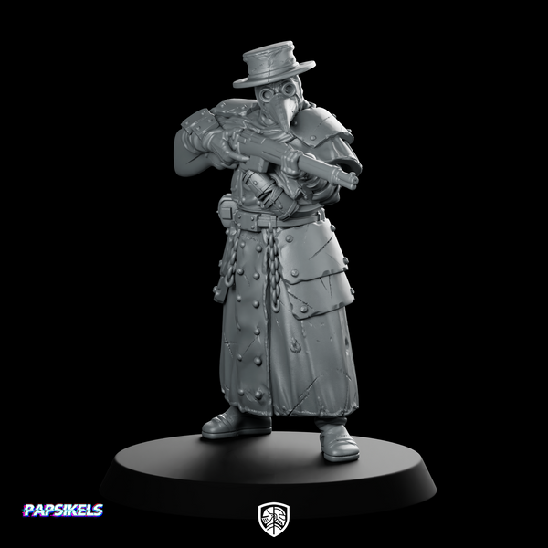 Plague Pilgrim 2 Miniature Masked Enforcer Rifleman