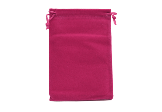 Plain Dice Bag - Magenta - DiceRoll UK - We Print Miniatures