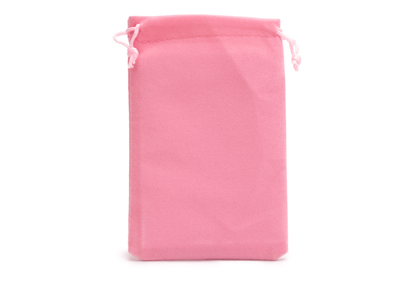 Plain Dice Bag - Pink - DiceRoll UK - We Print Miniatures
