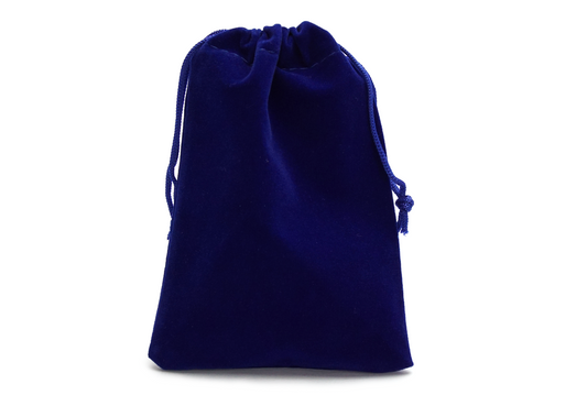 Plain Dice Bag - Blue