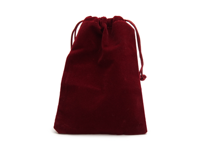 Plain Dice Bag - Burgundy