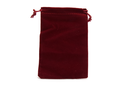 Plain Dice Bag - Burgundy