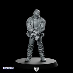 Playboy Space Crew Scientist Miniature Cyberpunk Researcher